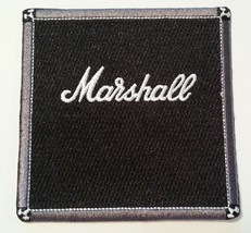 Marshall Amplifier Patch Embroidered~@ 3 1/2&quot; x 3 1/2&quot;~Iron Sew On  - $87.47 MXN