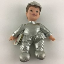 Baby Geniuses Bean Pals 33510 Metallic Silver Boy 9” Doll Vintage 1997 Toy Biz - £21.72 GBP