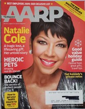 Natalie Cole, Ted Kennedy&#39;s Private Notes in AARP Magazine Nov/Dec 2009 - £6.24 GBP
