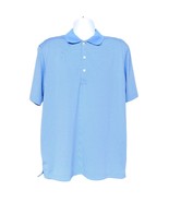 Jack Nicklaus Mens Golf Polo Size Large Blue White Striped Short Sleeve - €17,84 EUR