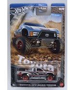 Hot Wheels Silver Series 2025 Toyota Off-Road TRD Truck Silver Metal Base - $181.97 MXN