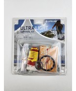 New Ultra light Survival Kit Compass Blanket Matches Guide whistle snare... - £14.86 GBP