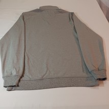 IZOD Advantage Men's Performance Stretch 1/4 Zip Pullover Gray Sweatshirt Sz LT image 2