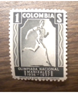 Columbia stamp:  Scott&#39;s # 447   from  1937   OG H - £1.63 GBP