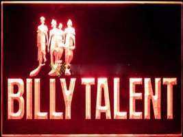 Billy Talent Rock LED Neon Sign Hang Signs Wall Home Decor, Room, Craft Art - £20.59 GBP+