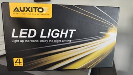 4x AUXITO 9005 H11 LED Headlight Bulbs Conversion Kit High Low Beam Bright White - £50.55 GBP