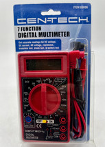 Cen-Tech 7 Function Digital Amp Ohm Volt Meter AC/ DC Voltmeter Multimet... - £15.94 GBP