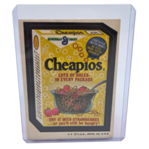 VINTAGE TOPPS 1970&#39;s WACKY PACKAGES STICKER CHEERIOS CEREAL CHEAPIOS - $9.50