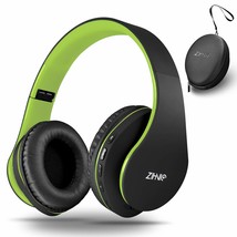 Bluetooth Headphones Over-Ear, Foldable Wireless And Wired Stereo Headset Micro  - £33.66 GBP