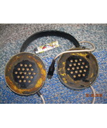 Antique Rare Huge Soviet Russian Ussr Stereo  Headphones  About 1970 - $76.19 CAD