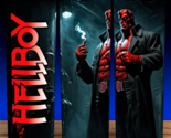 Hellboy Comic Book Cup Mug Tumbler 20oz with lid and straw - $19.75
