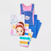 Ms. Rachel Toddler Girls&#39; 4pc Snug Fit Cotton Pajama Set - Size 4T NEW W... - $35.63