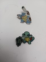 Pokemon Pinback Buttons Lot of 2 (Squirtle &amp; Blastoise) - $185.68 MXN