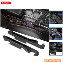 Car Seat Gap Filler Organizer 2Pack Black Versatile Storage and Charging - $27.67