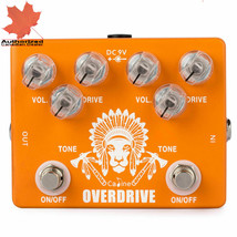 Caline CP-70 Crushing Overdrive Boost Orange Electric Guitar Effect Pedal - £40.02 GBP