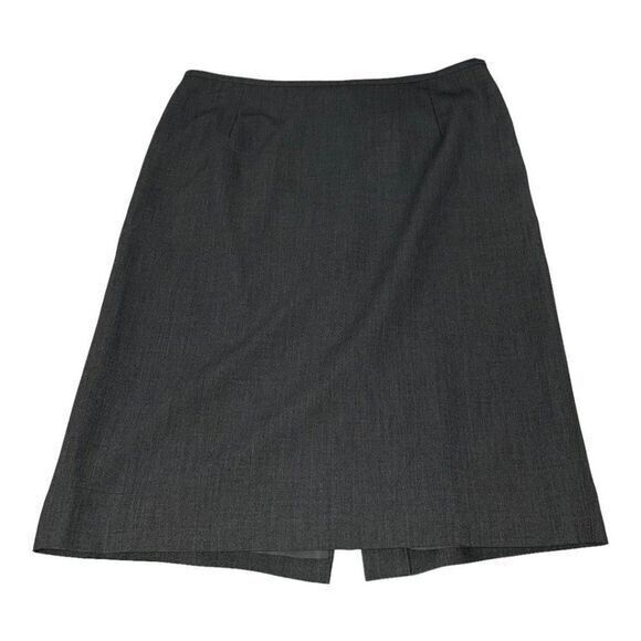Calvin Klein Womens Gray A-Line Skirt Size 8 - $18.53