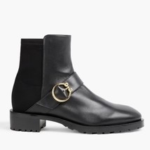 New Stuart Weitzman Luxering Suede &amp; Neoprene Lug Sole Ankle Boots (Size 8 B) - £200.41 GBP