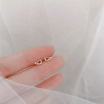  925 small silver earrings needle stud for women vintage heart earring for teen jewelry thumb200