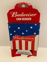 NEW BUDWEISER BEER KOOZIES Wraps Coolers Can Holders Hugger Party USA Flag - £4.26 GBP