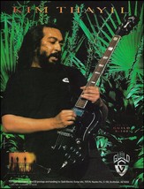 Soundgarden Kim Thayil Guild S-100 electric guitar ad 8 x 11 advertiseme... - $4.01