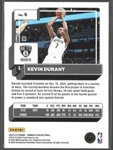 2022 Donruss Kevin Durant #6 Brooklyn Nets  Basketball Yellow Flood - £1.56 GBP