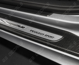 Peugeot Sport Door Sill Decals Stickers Premium Quality 5 Colors 208 GT Line GTI - $11.00