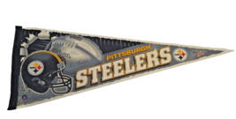 Wincraft Sports NFL Pittsburg Steelers Pennant Size 12 by 29 Vintage 1996 - £27.45 GBP