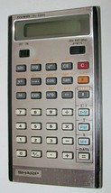 Sharp EL-5805 vintage calculator in etui LCD 1977 - £28.67 GBP