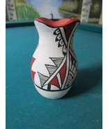 Jemez Polychrome Pottery Vase by Lucy C. Toledo VESSEL orig - £58.25 GBP