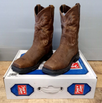 Tony Lama Men&#39;s Water Buffalo Comp Toe Western Boot, Sierra, SZ 6 EE US ... - $108.97