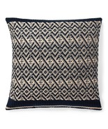 Ralph Lauren Ogden Journey&#39;s End Knit deco pillow NWT $255 - $151.57 CAD