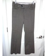 Banana Republic Womens Sz 6 Martin Fit Gray Brown Straight  Fit Stretch ... - $16.71