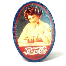 Sealed Pepsi-Cola A Nickel Drink Worth a Dime Tin Box Oval Honey Toasted Peanuts - £12.71 GBP