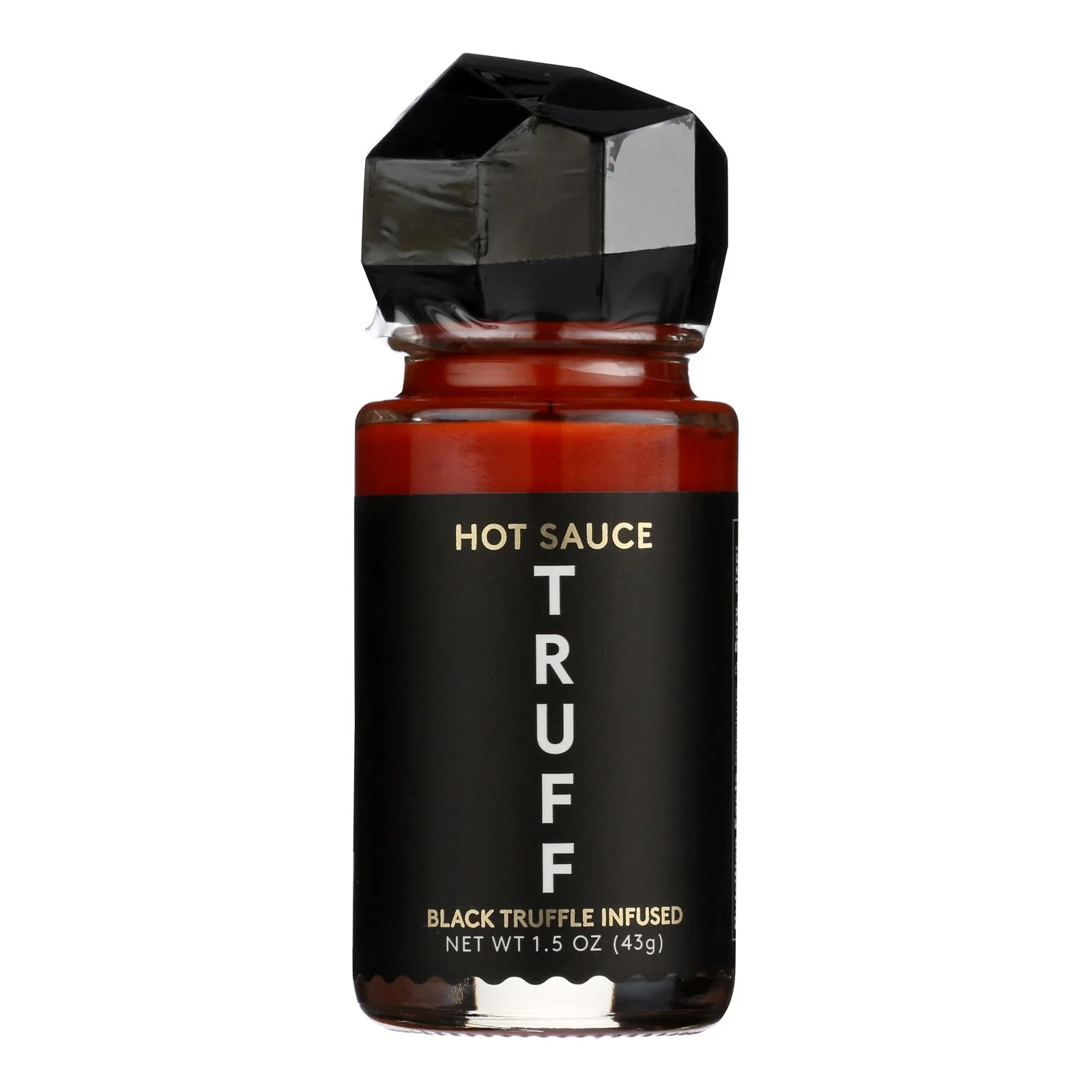 Truff Hot Sauce Black Truffle Mini 1.5 oz Glass Jar, Case of 6 mushroom - $44.99