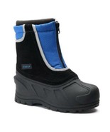 Boys Snow Boots Waterproof Winter Itasca Blue Mid Removeable Liner-size 12 - £18.00 GBP