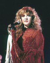 Stevie Nicks Fleetwood Mac Concert in Red 8x10 HD Aluminum Wall Art - £31.85 GBP