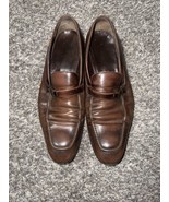 SALVATORE FERRAGAMO Slip On Loafers Size 9.5 Men’s UG57349 - $119.23 CAD