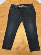 Laurie Felt Silky Ankle Skinny Jeans W Vital Stretch Whisper Wash Dark 1XP Women - £14.24 GBP