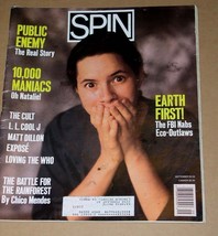 10,000 Maniacs Spin Magazine Vintage 1989 Public Enemy The Cult L. L. Cool J - £23.48 GBP