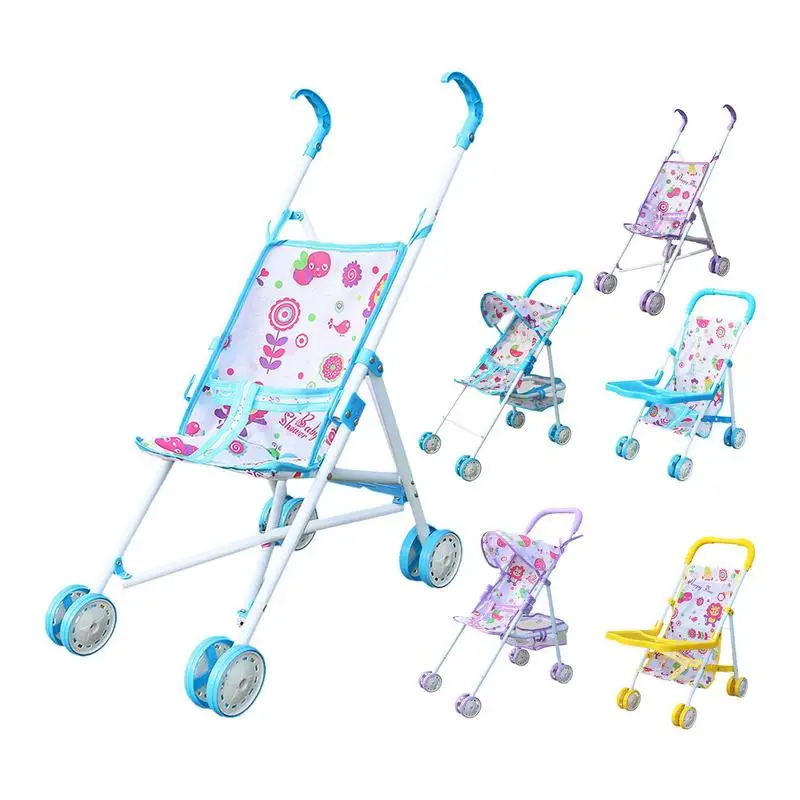 Doll Stroller Toddler Stroller Toy Inspire Creativity And Imagination Good - £16.73 GBP+