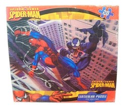 Marvel Spiderman Lenticular Puzzle ~ Good vs. Evil (28 Pieces; 9&quot; x 6&quot;) - £4.78 GBP