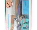 Kiss New York Pedicure Kit 15 Pieces Opened Package 76543 - £7.89 GBP