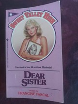 Sweet Valley High Dear Sister by Francine Pascal (1984, Mass Market) - £9.45 GBP