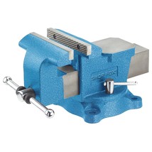 Shop Fox D3250 Bench Vise with Swivel Base, 6-Inch - £169.05 GBP