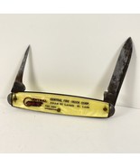 Vintage Pocket Knife Central Fire Truck Corp Laclede St. Louis  - $423.29 MXN