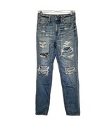 american eagle high rise distressed jeans Size 0 - $19.79