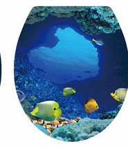 Round Tropical Fish Undersea Ocean Bathroom Decals 13x15 inches - $569.55 MXN