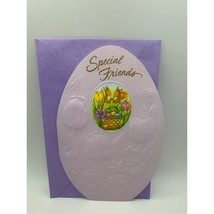 American Greetings Forget Me Not Special Friends Easter Greeting Card - $4.92