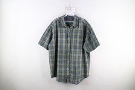 Vtg 90s Abercrombie &amp; Fitch Mens XL Distressed Big Shirt Collared Button Shirt - £31.10 GBP