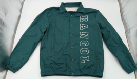 Vintage Kangol Nylon Windbreaker Jacket Coat Men&#39;s Size Small Spellout Logo Rap - $39.19